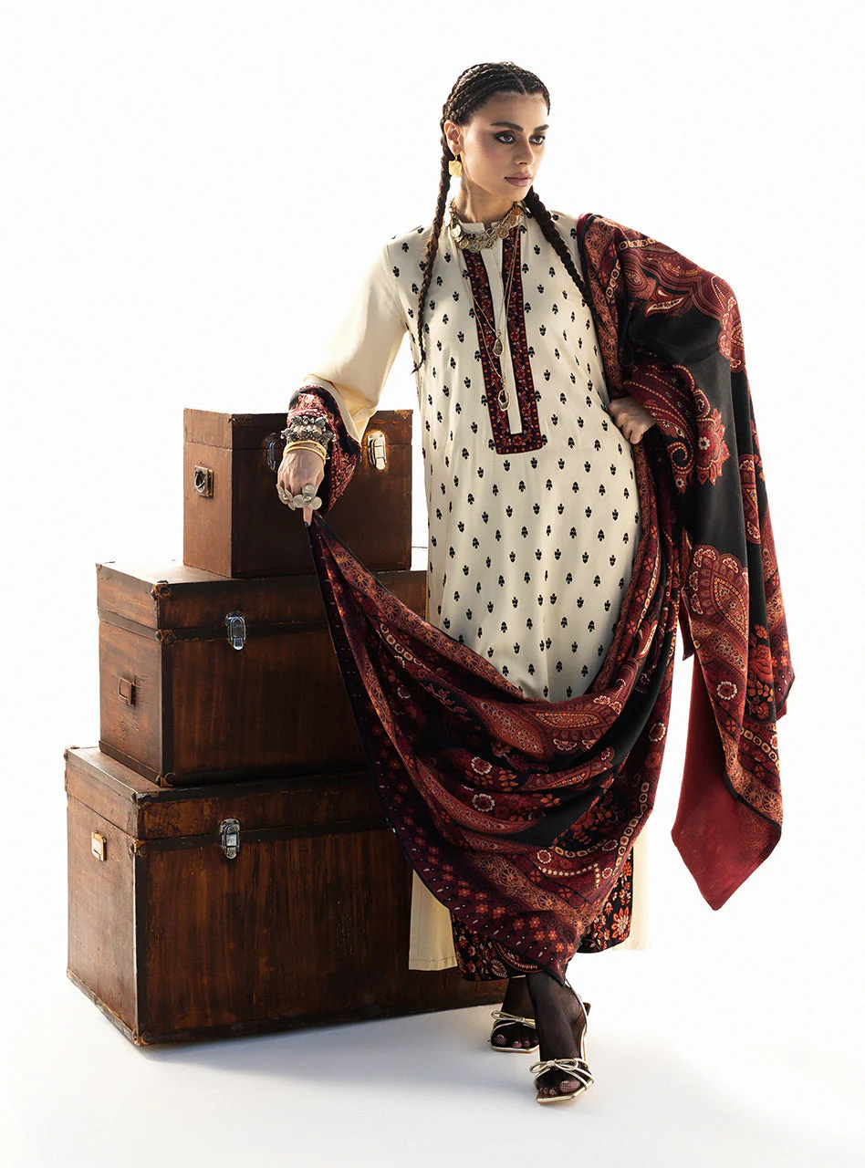 Zainab Chottani Imani - D1 Winter Shawl Collection 2025