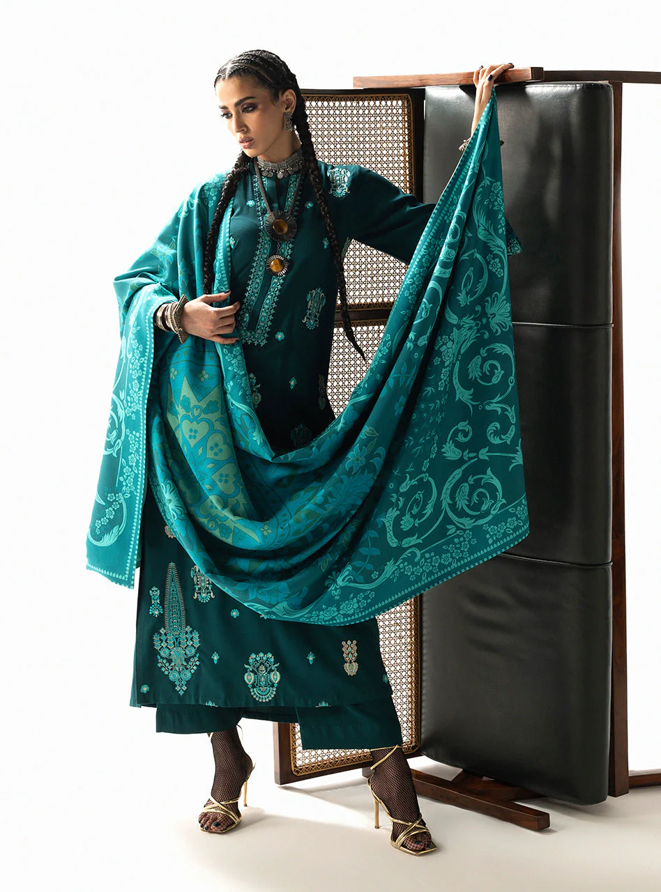 Zainab Chottani Kyana - D6 Winter Shawl Collection 2025