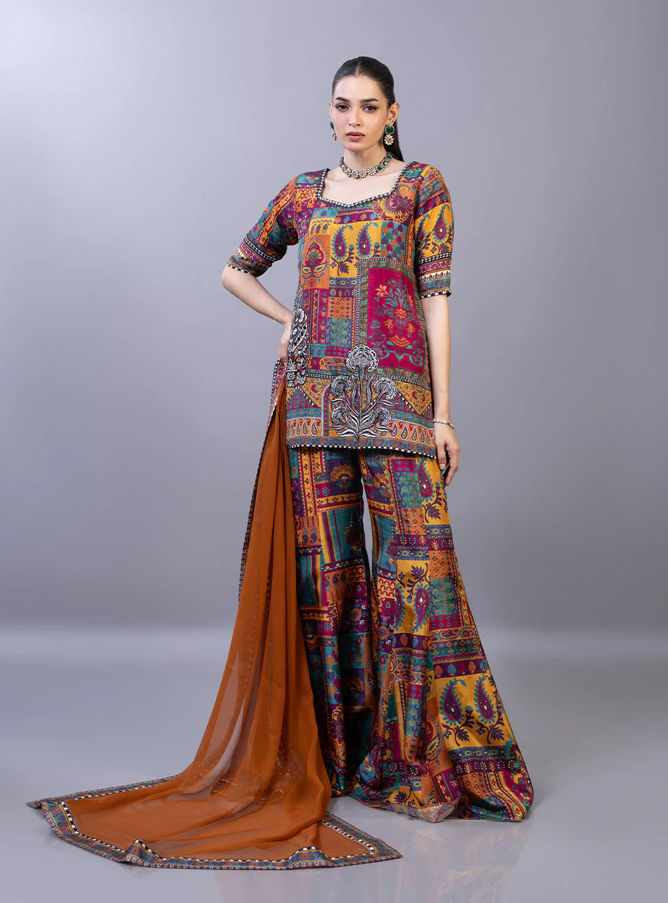 Zainab Chottani Mirage flared Online Shopping