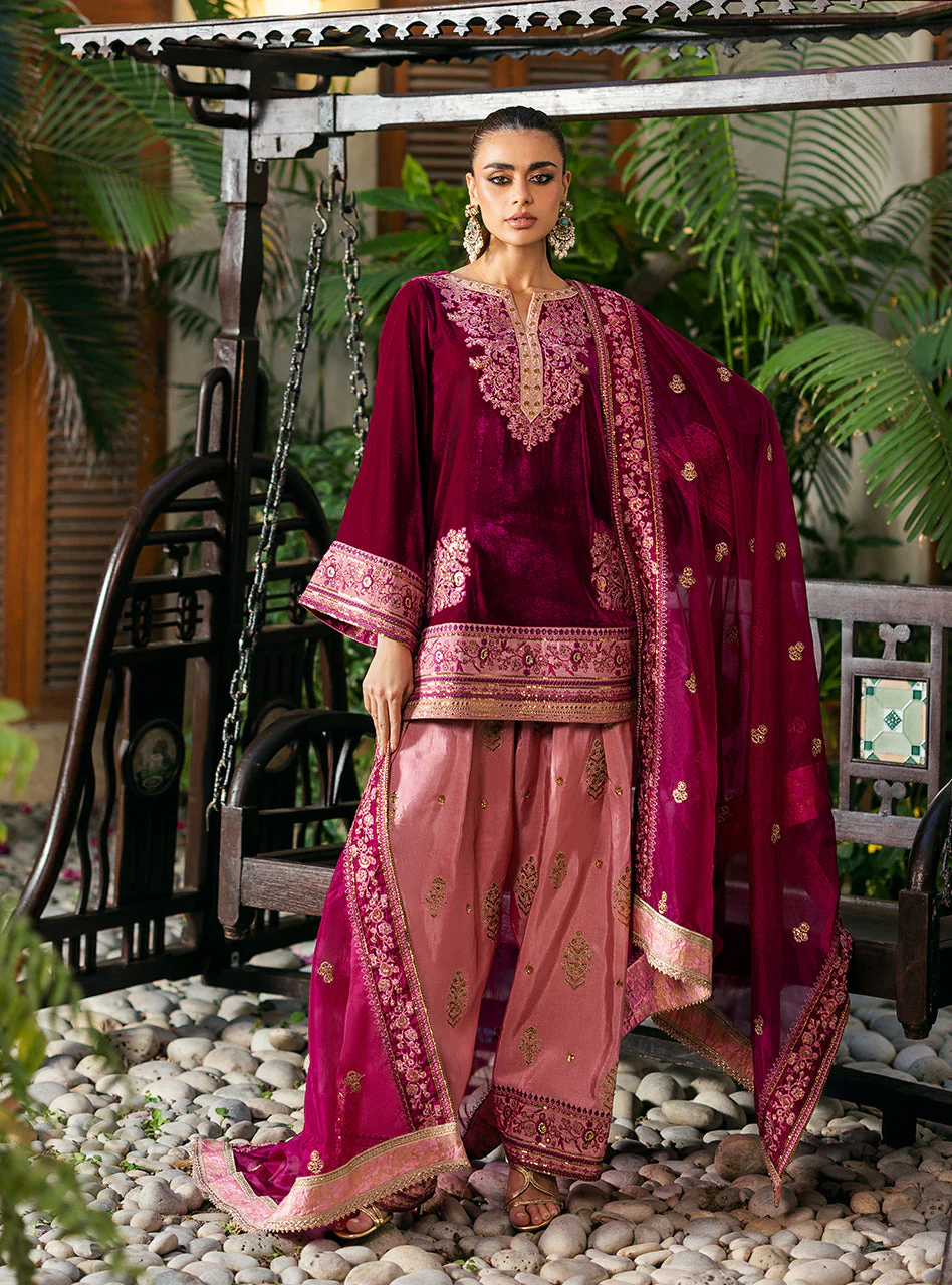 Zainab Chottani Rubi Velvet Collection 2025