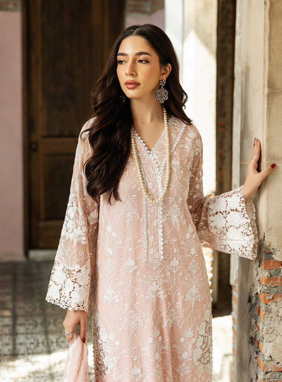 Zainab Chottani Salmon Pink Celeste Ramadan Edit 2025 - Image 2