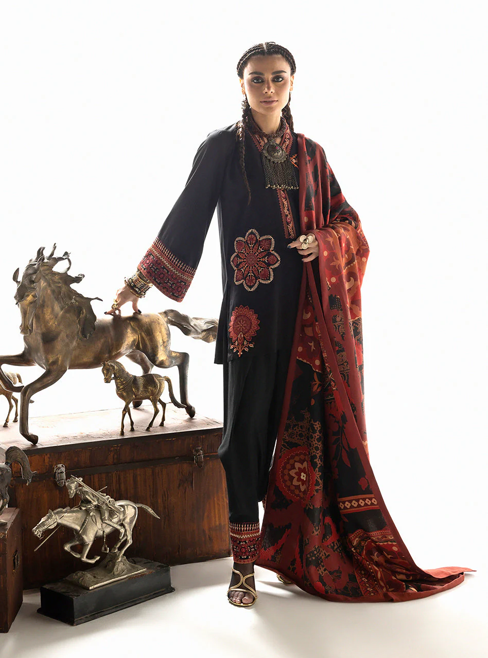 Zainab Chottani Vira - D2 Winter Shawl Collection 2025 - Image 2