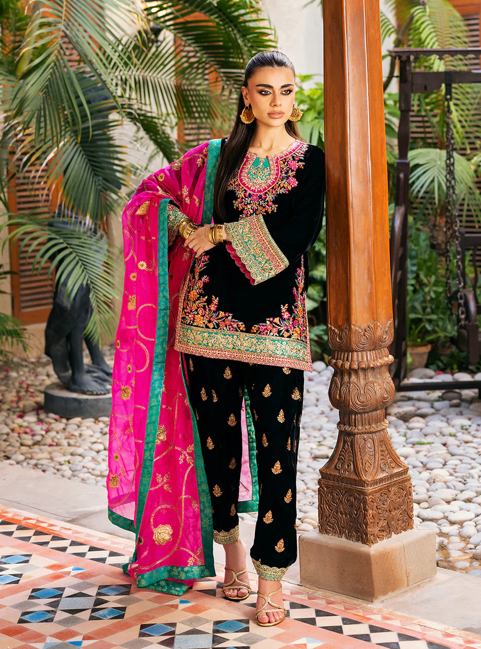 Zainab Chottani Zeba Velvet Collection 2025