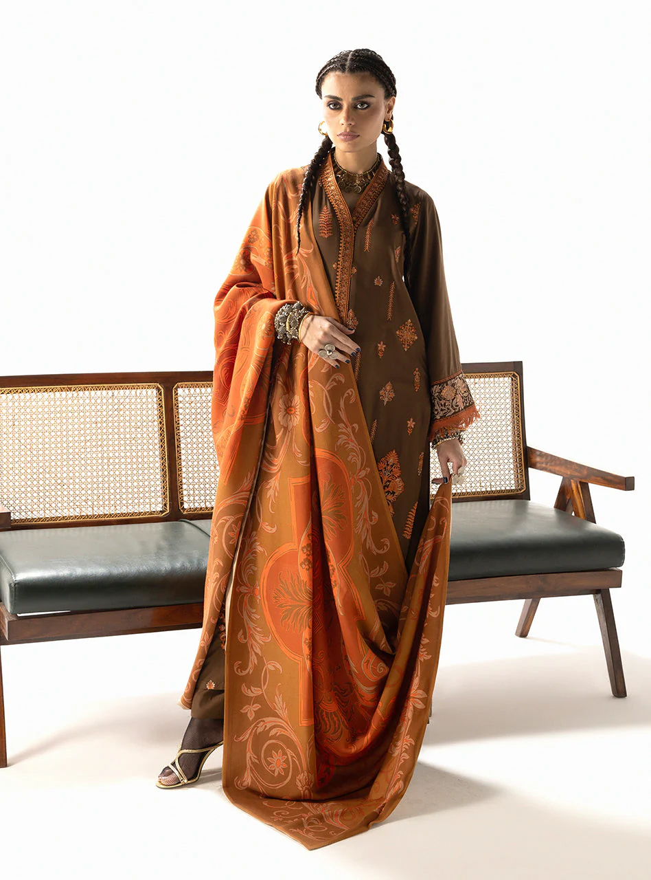 Zainab Chottani Zuri - D4 Winter Shawl Collection 2025