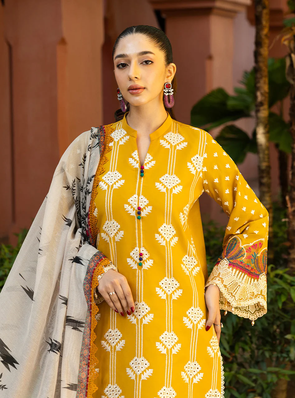 Zainab Cottani Aanya - 4A Chikankari Lawn 2025 - Image 2