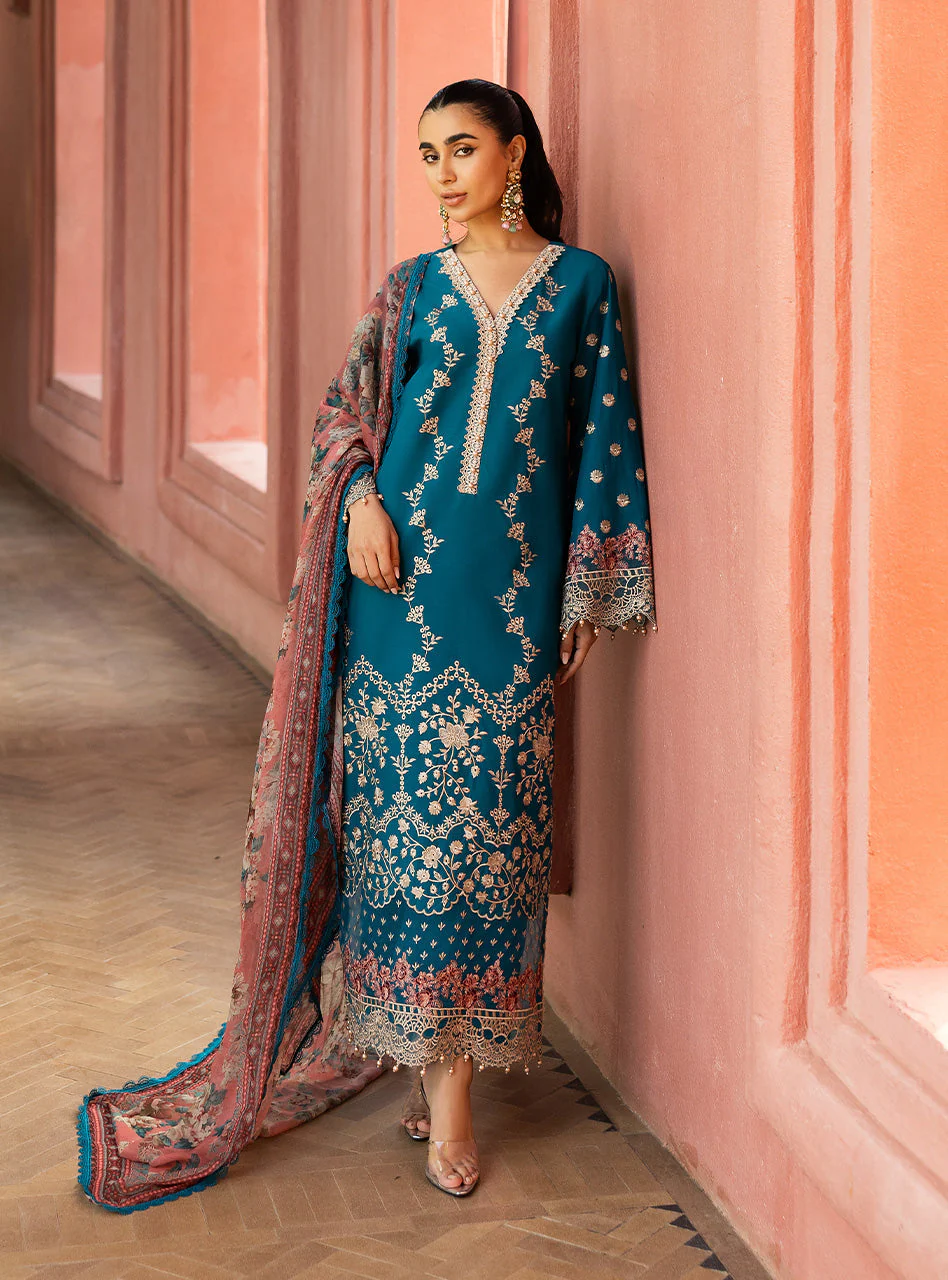 Zainab Cottani Izrah - 2A Chikankari Lawn 2025