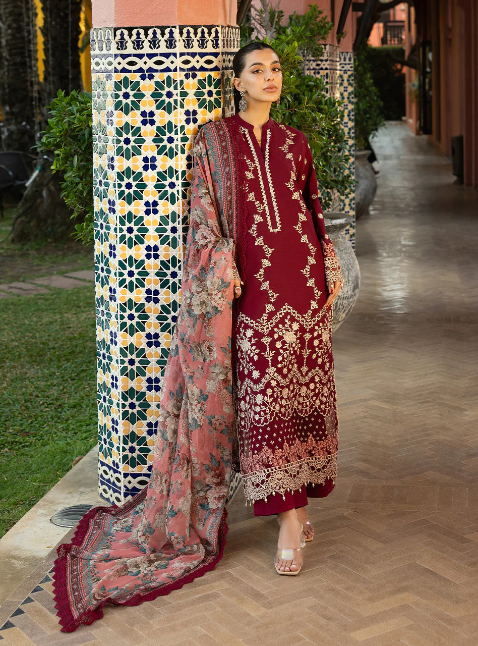 Zainab Cottani Izrah - 2B Chikankari Lawn 2025