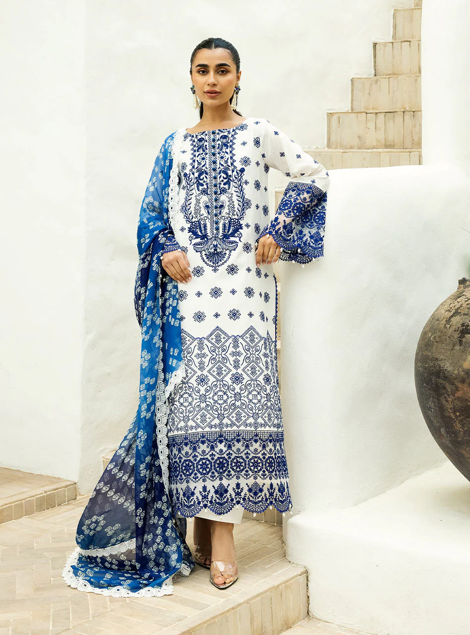 Zainab Cottani Reem - 8A Chikankari Lawn 2025