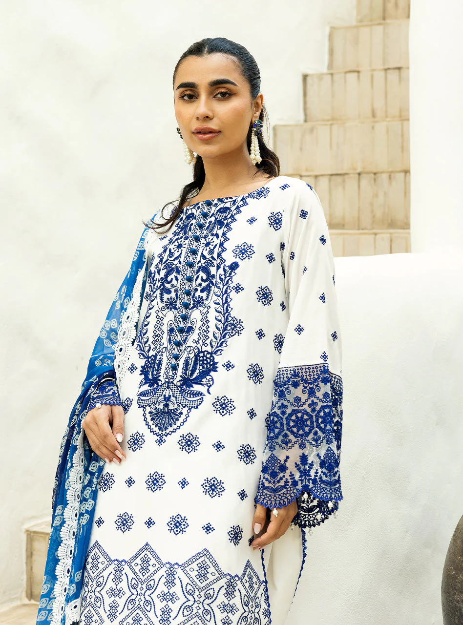 Zainab Cottani Reem - 8A Chikankari Lawn 2025 - Image 2