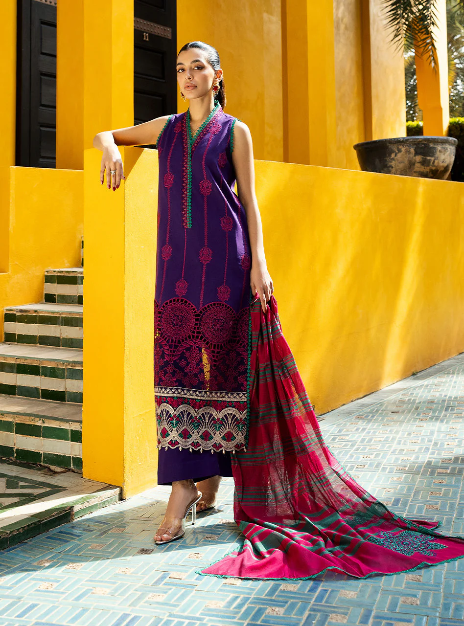 Zainab Cottani Zynah - 1B Chikankari Lawn 2025