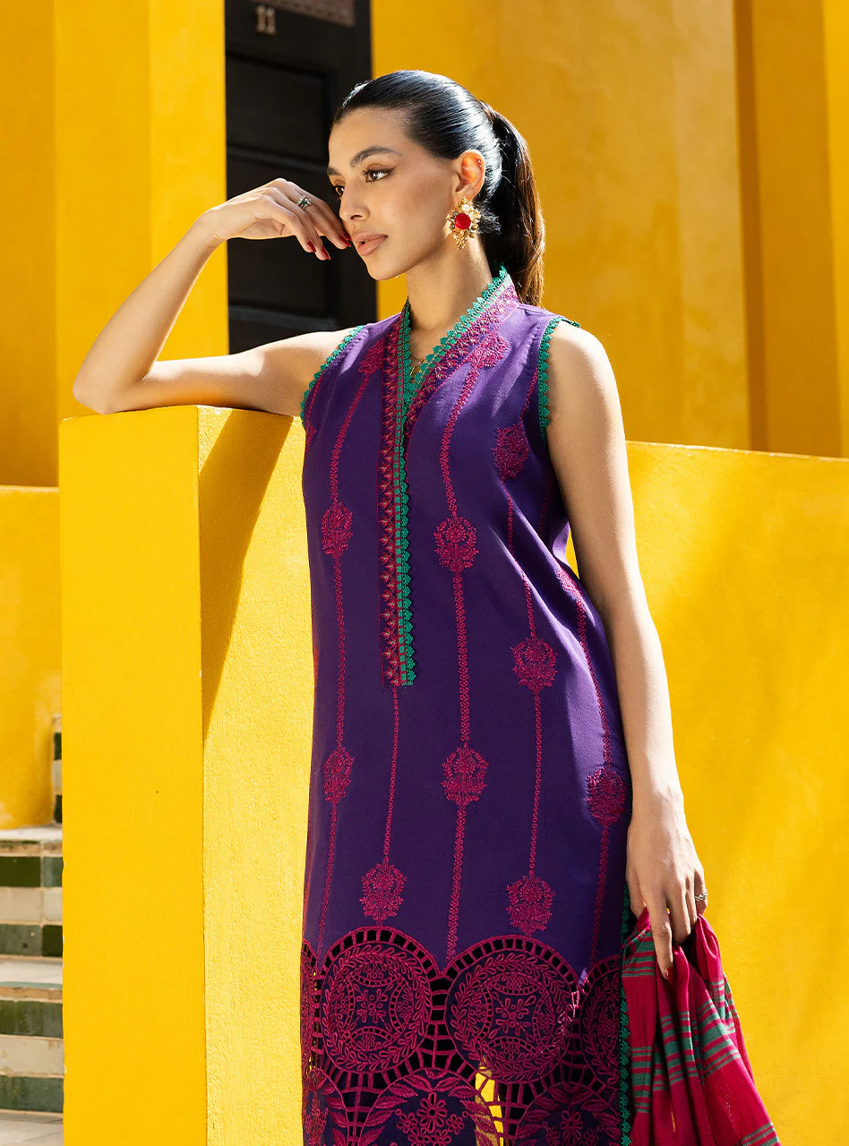 Zainab Cottani Zynah - 1B Chikankari Lawn 2025 - Image 2