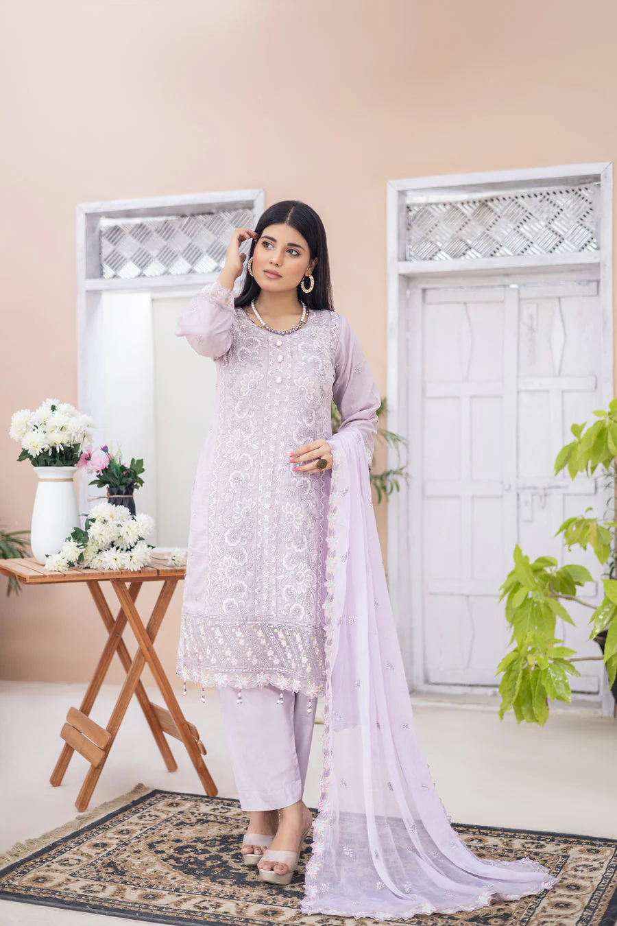 Zainab Fazlani Dhanak Georgia Lawn 2024 - Image 2
