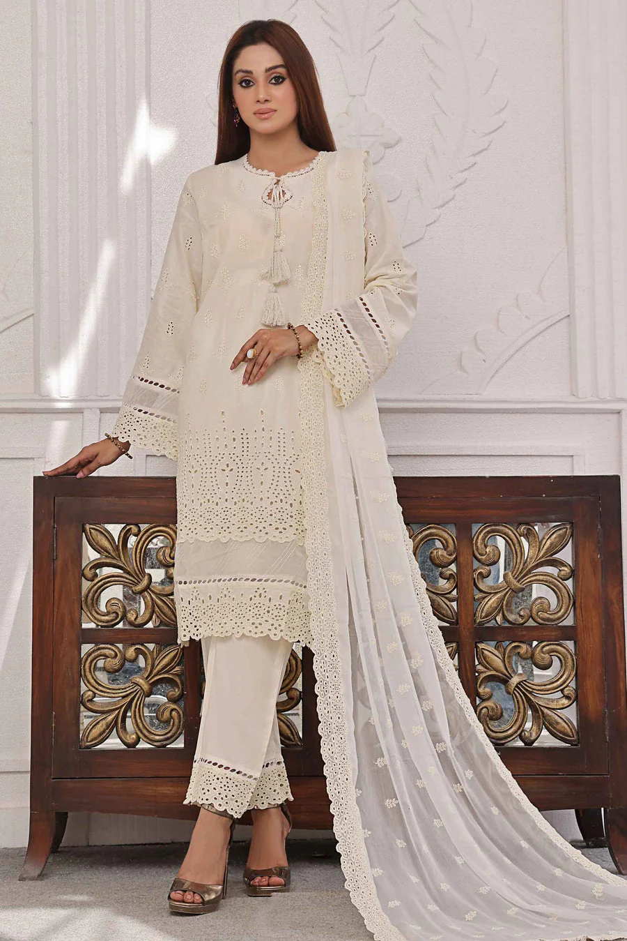 Zainab Fazlani ZA-FS-2421 Fasna-e-Ishq Chikankari 2024
