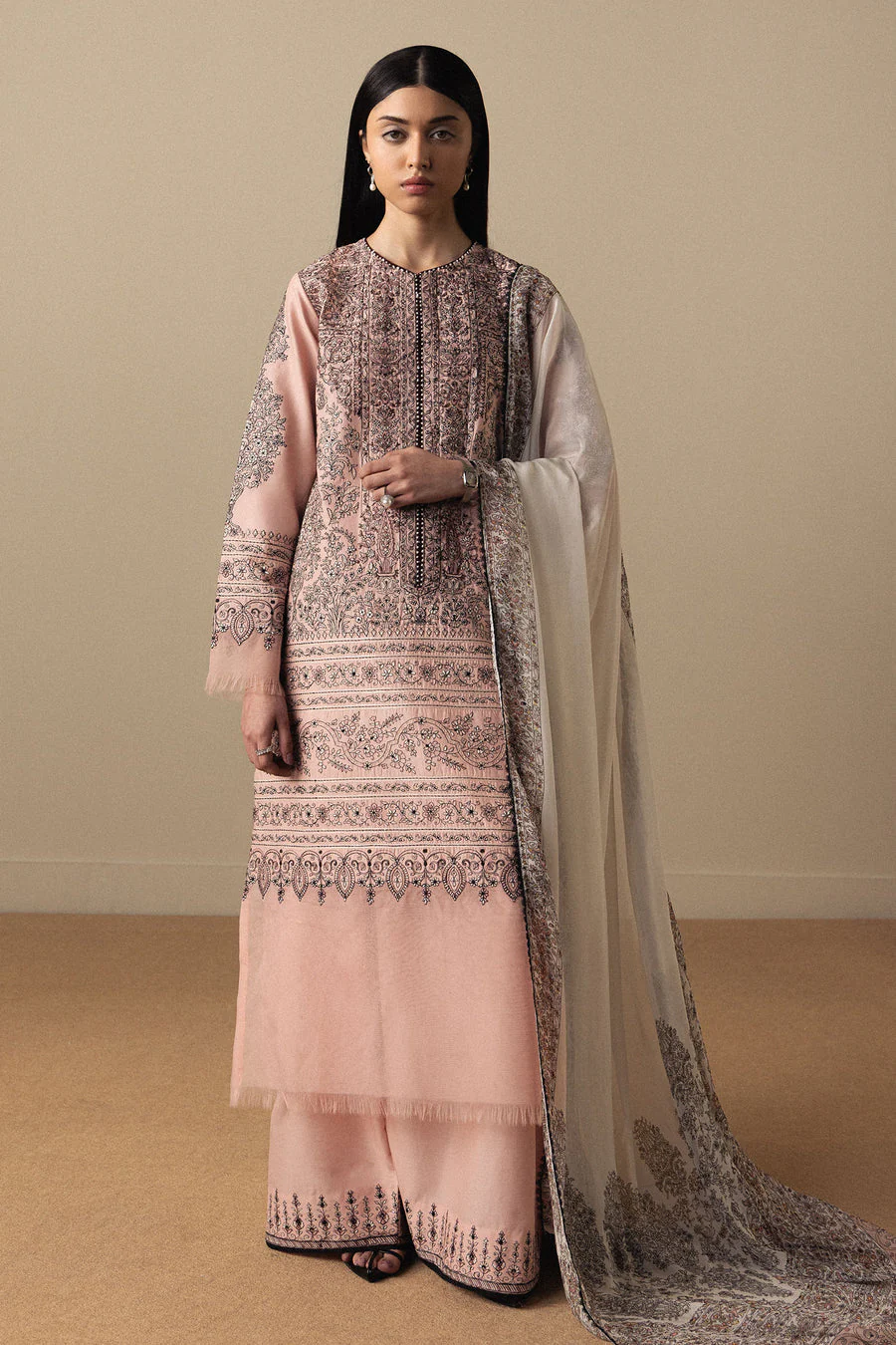 Zara Shahjahan Akahana-D11 Satori Collection 2026 - Image 2