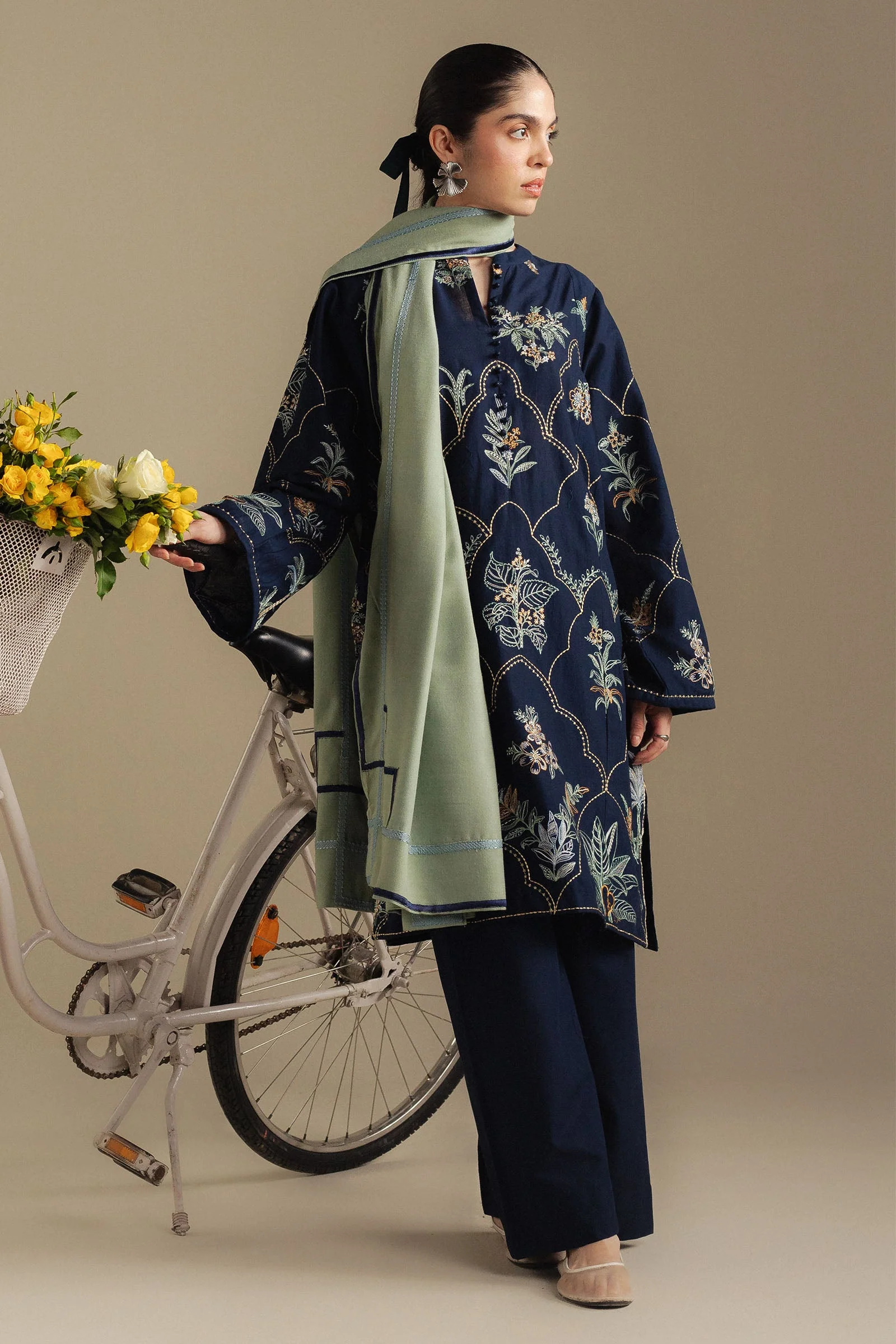 Zara Shahjahan Amber-1B Coco Winter Collection 2025