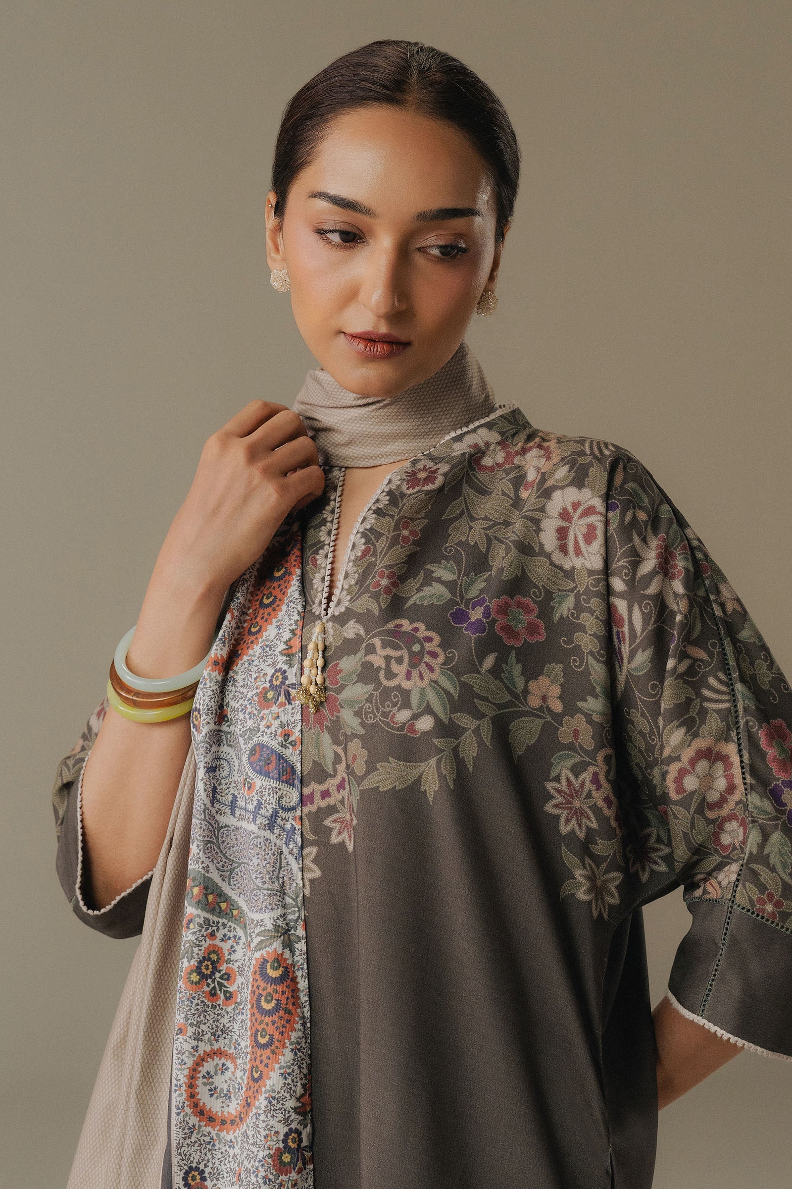 Zara Shahjahan Autumn Line-10A Coco Prints Edit V 2025
