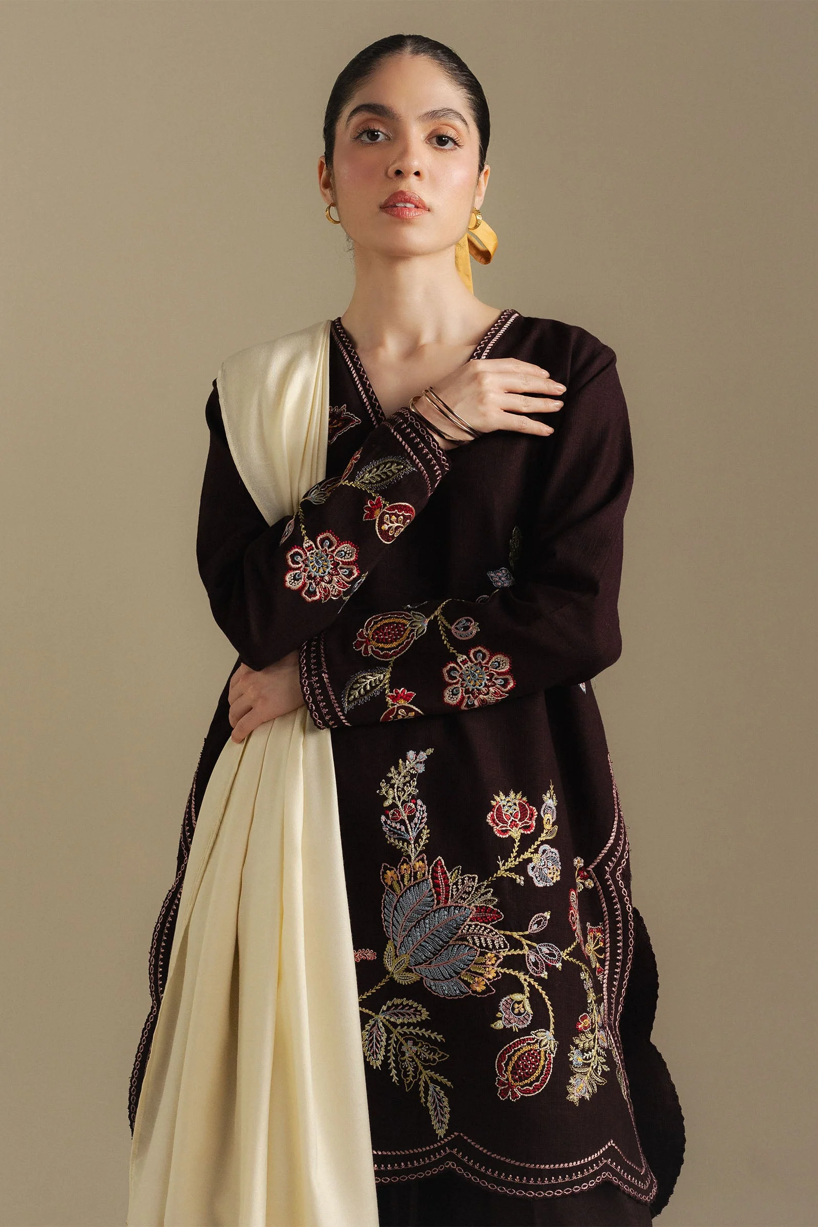 Zara Shahjahan Berry-3A Coco Winter Collection 2025