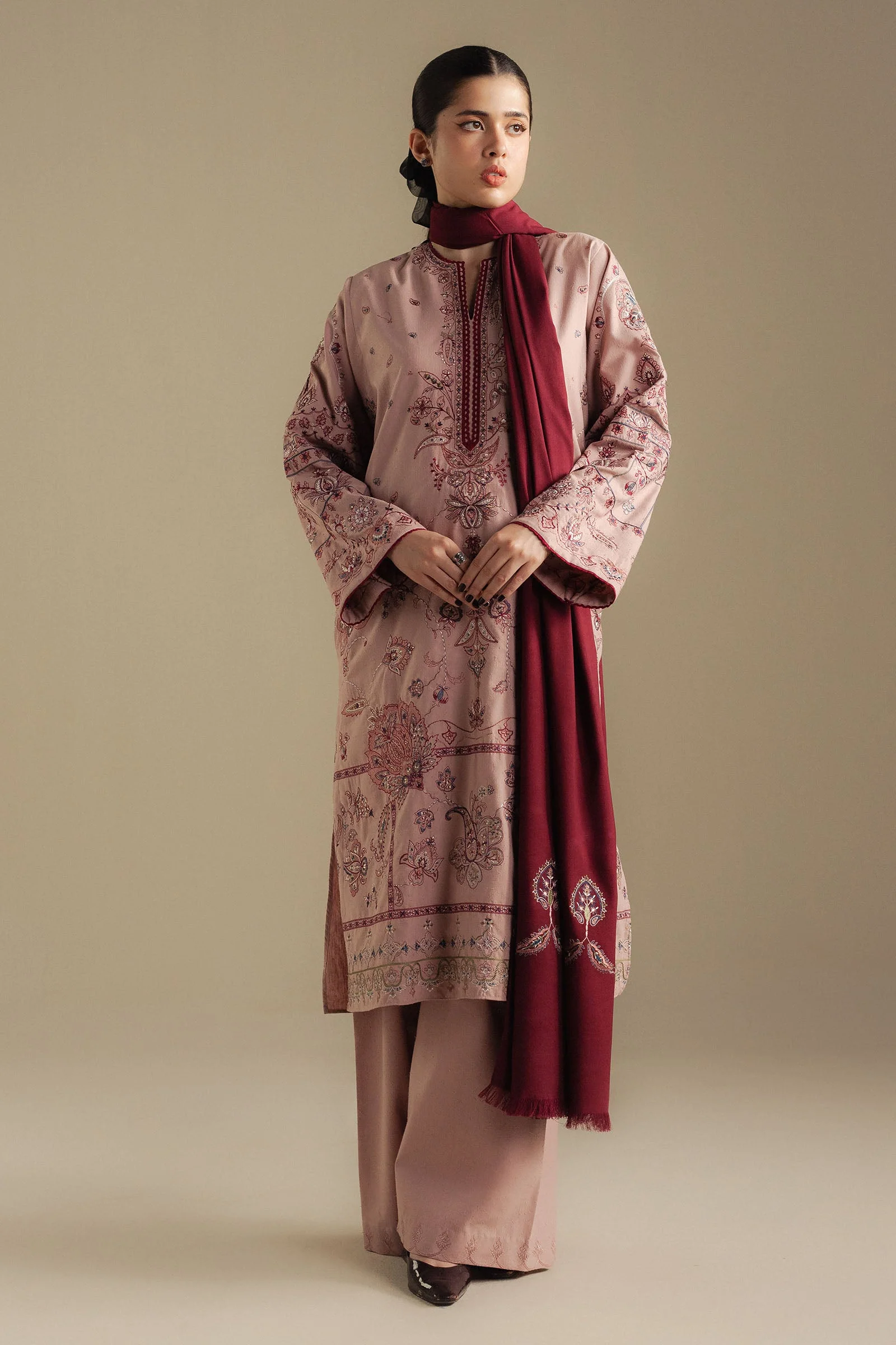Zara Shahjahan Bloom-6A Coco Winter Collection 2025