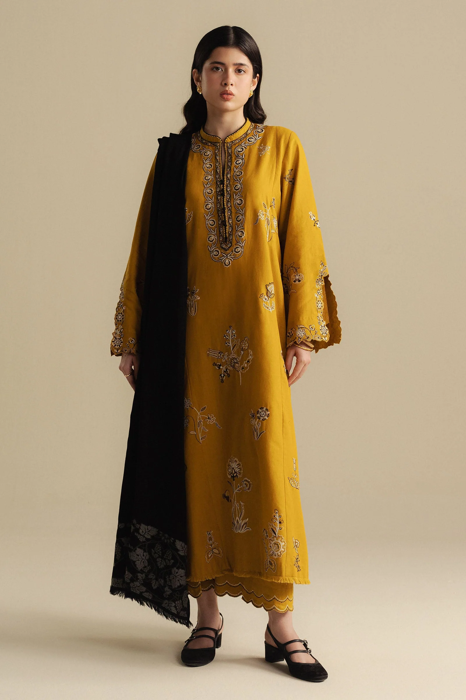 Zara Shahjahan Dawn-5A Coco Winter Collection 2025