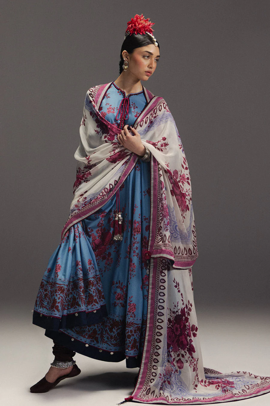 Zara Shahjahan Falak Ara-D2 Anarkali Collection 2026