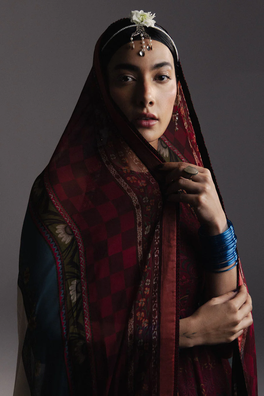 Zara Shahjahan Firdaus-D6 Anarkali Collection 2026 - Image 2