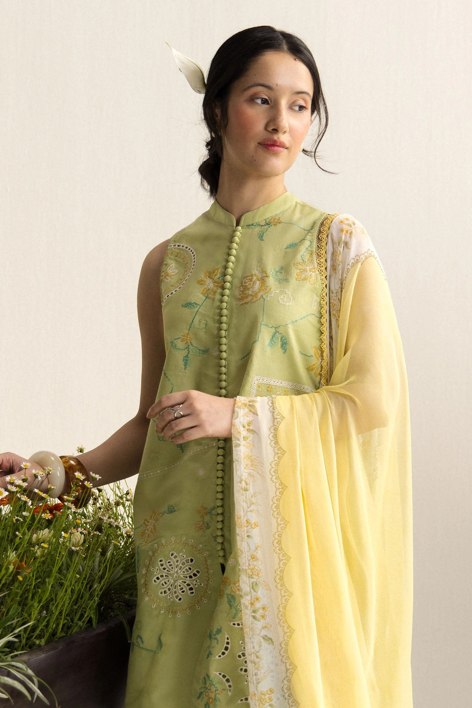 Zara Shahjahan Ines-6B - Coco by ZSJ Coco Lawn Eid Edit II 2026 - Image 2