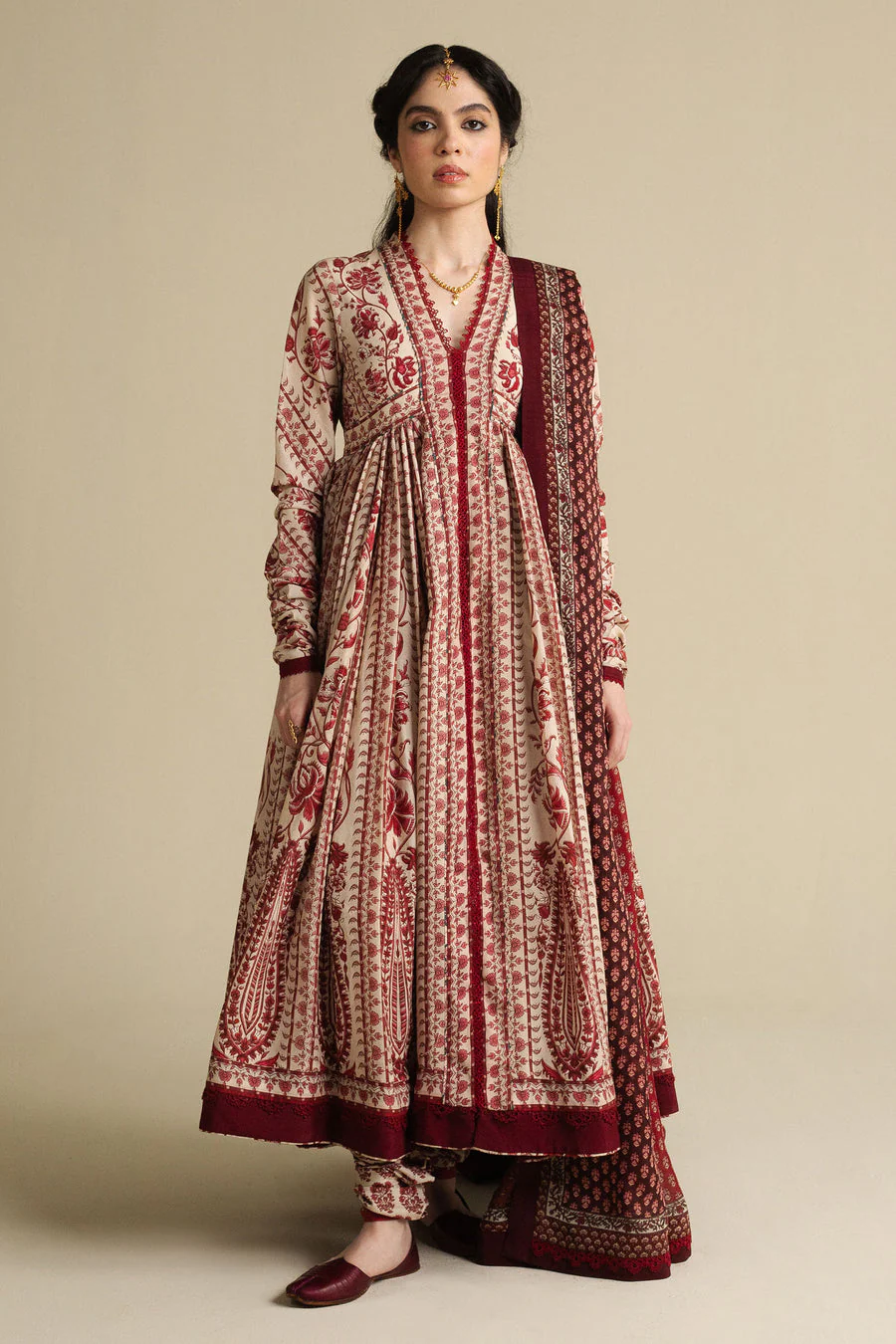Zara Shahjahan Kashmiri-D1 Anarkali 2025