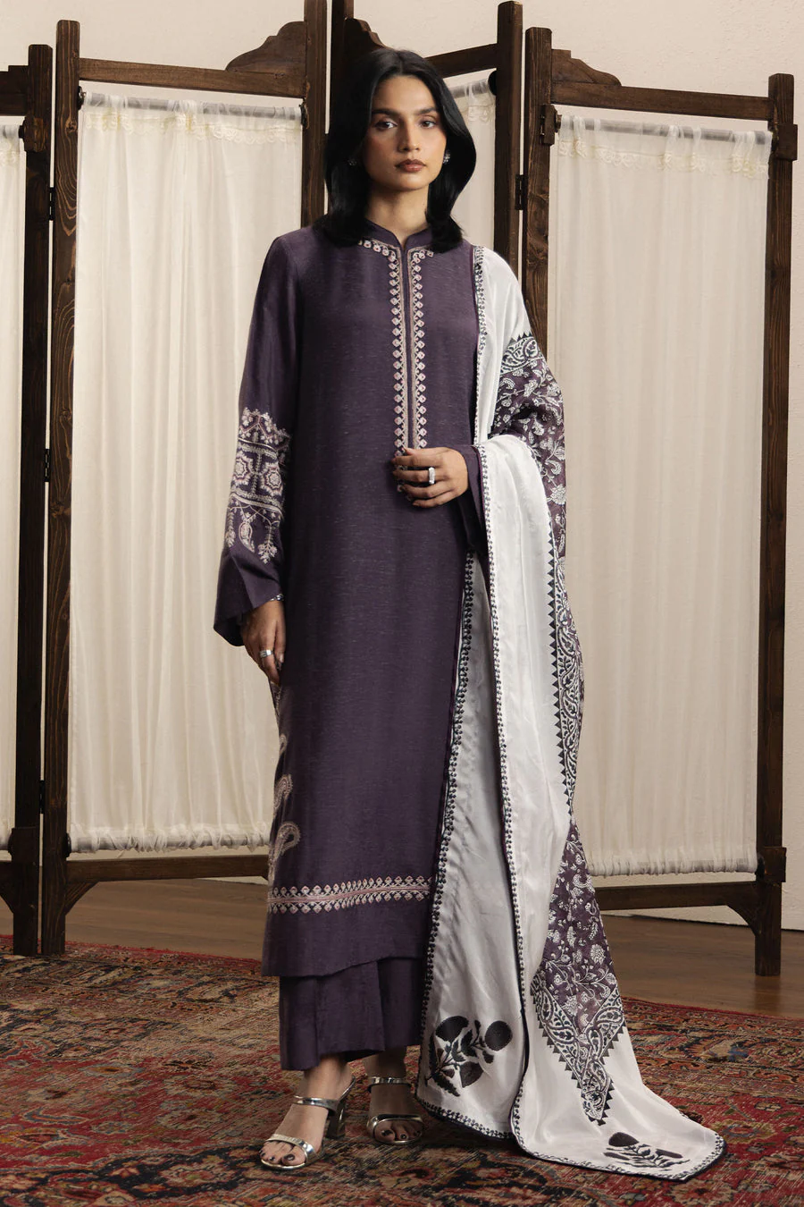 Zara Shahjahan Lehja Eid Festive 2026