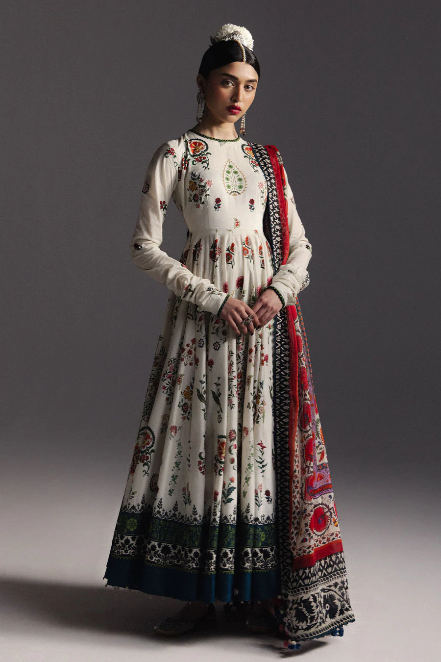 Zara Shahjahan Mehruba-D10 Anarkali Collection 2026