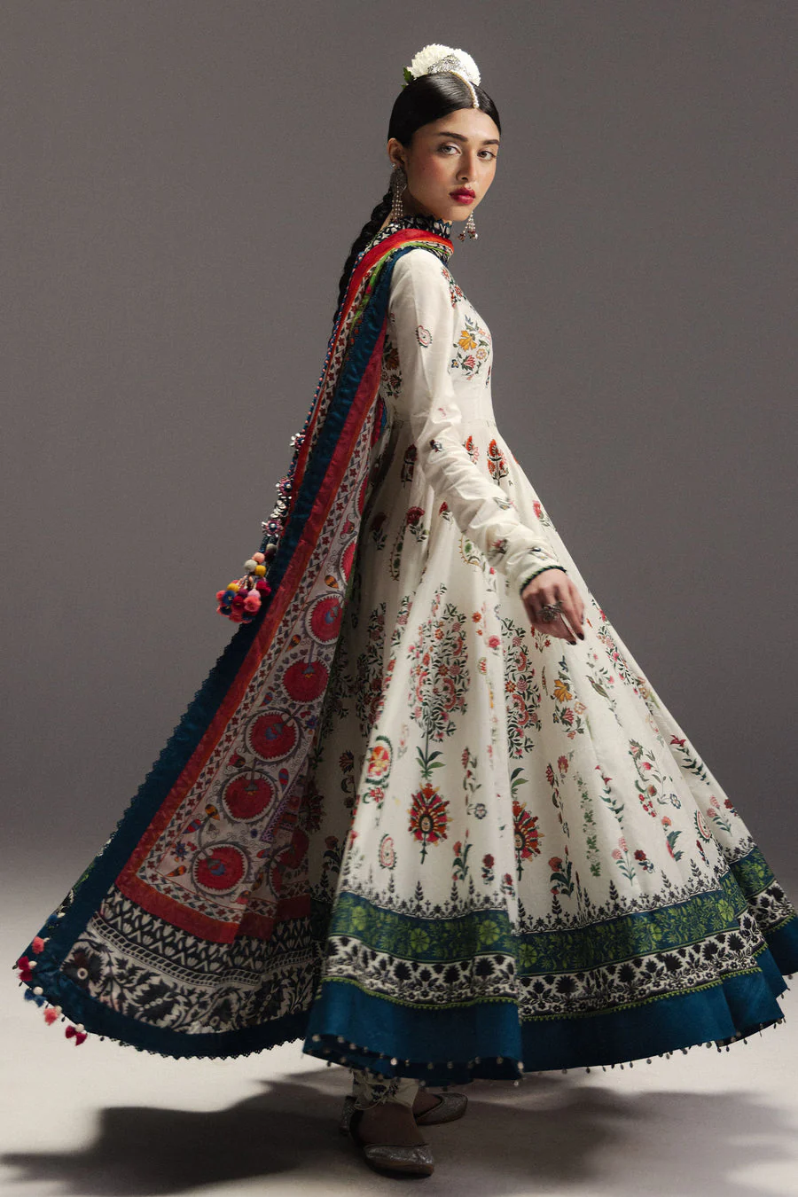 Zara Shahjahan Mehruba-D10 Anarkali Collection 2026 - Image 2