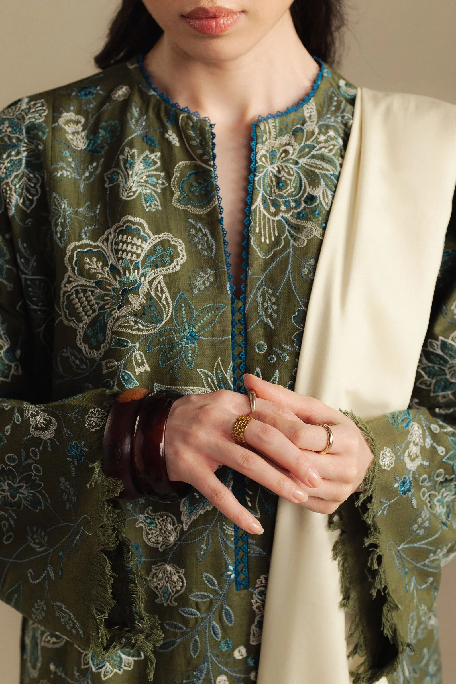 Zara Shahjahan Mist-2A Coco Winter Collection 2025 - Image 2