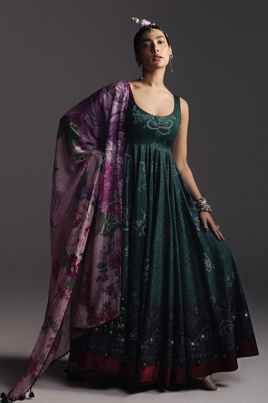 Zara Shahjahan Nayab-D4 Anarkali Collection 2026
