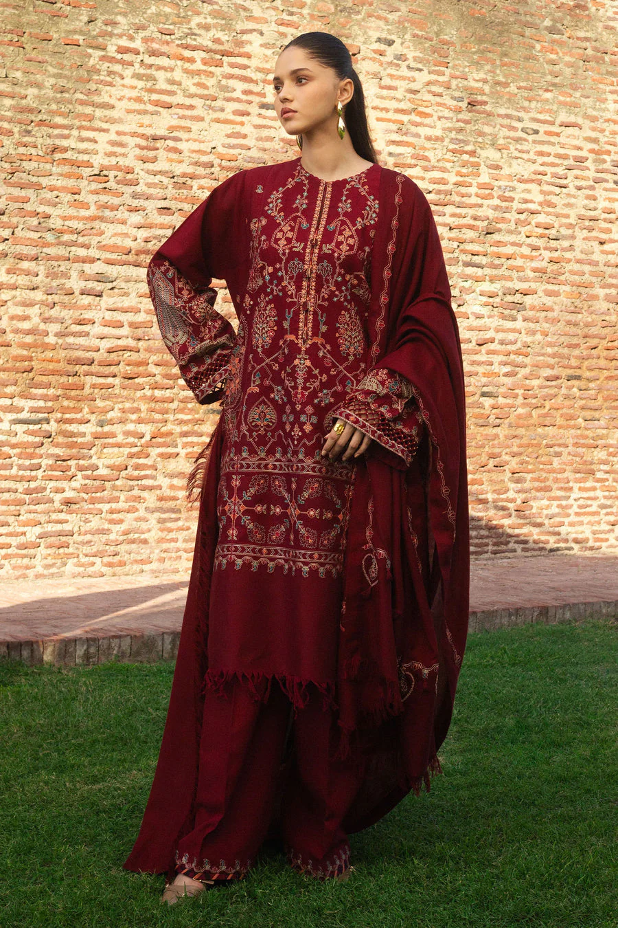 Zara Shahjahan Raha-D8 Winter Collection 2024