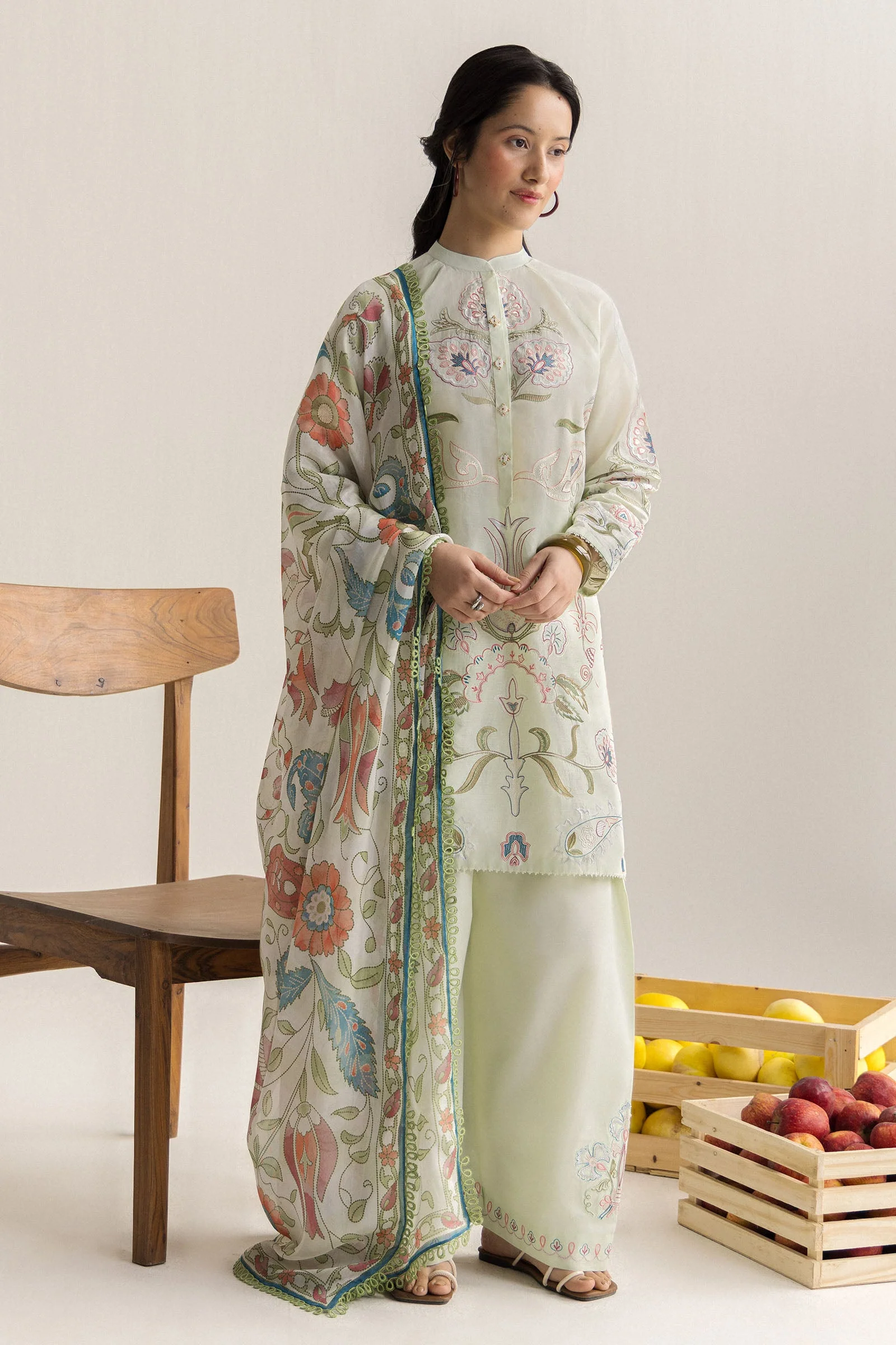 Zara Shahjahan Sia-4B - Coco by ZSJ Coco Lawn Eid Edit II 2026