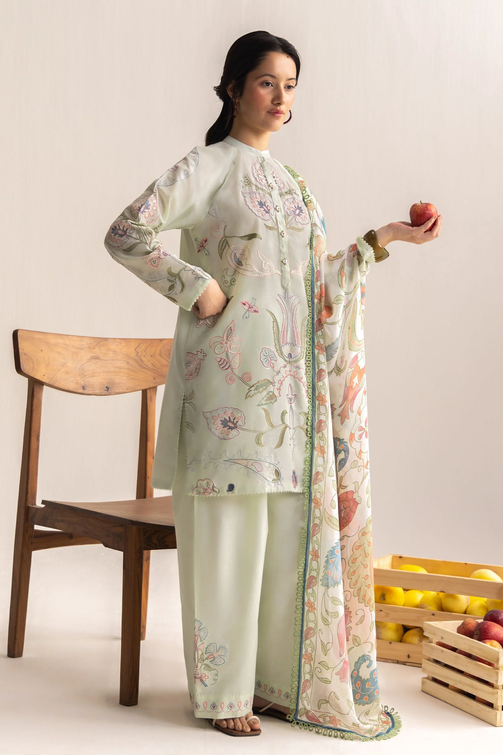 Zara Shahjahan Sia-4B - Coco by ZSJ Coco Lawn Eid Edit II 2026 - Image 2