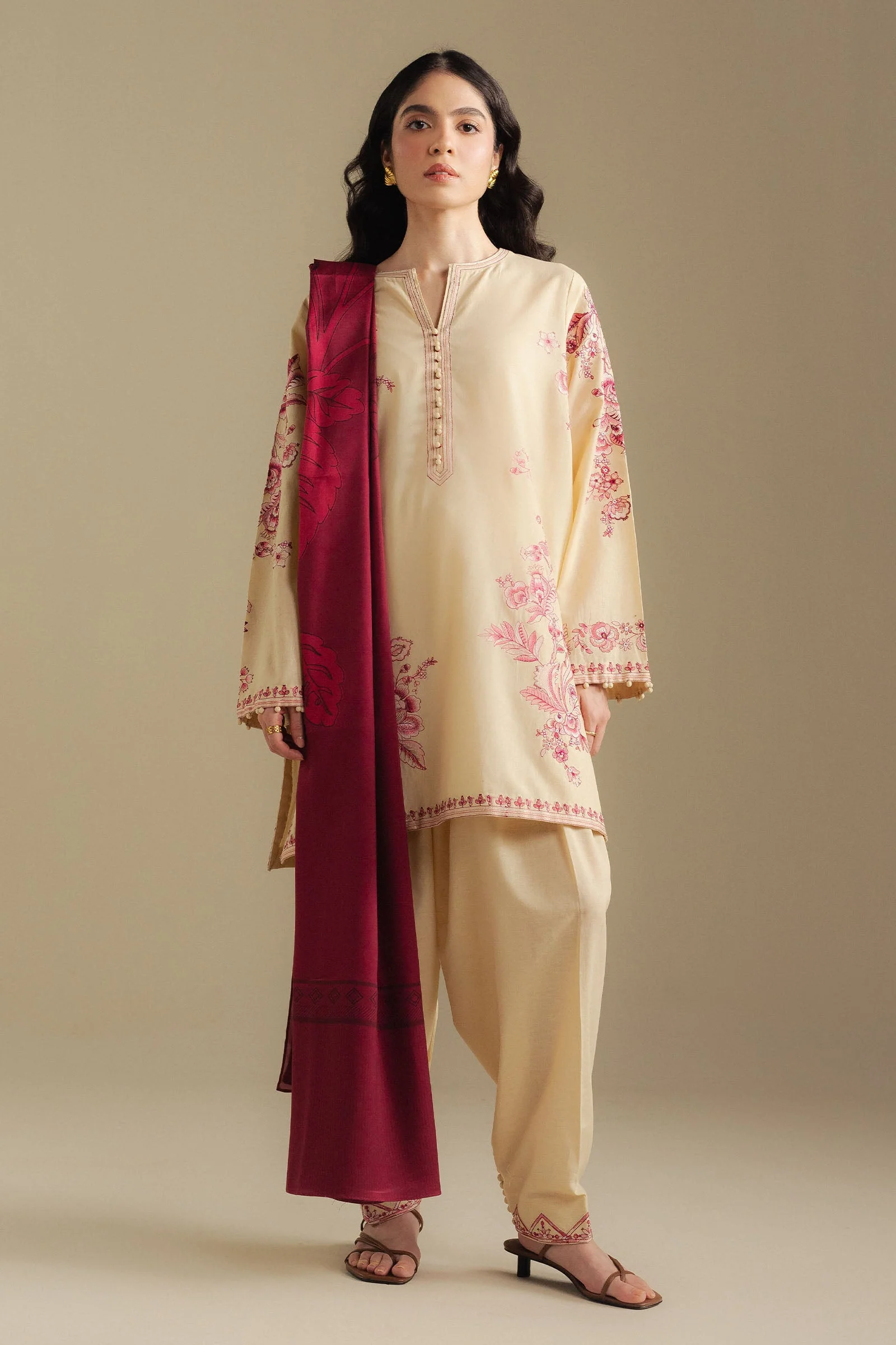 Zara Shahjahan Snowdrop-10A Coco Winter Collection 2025