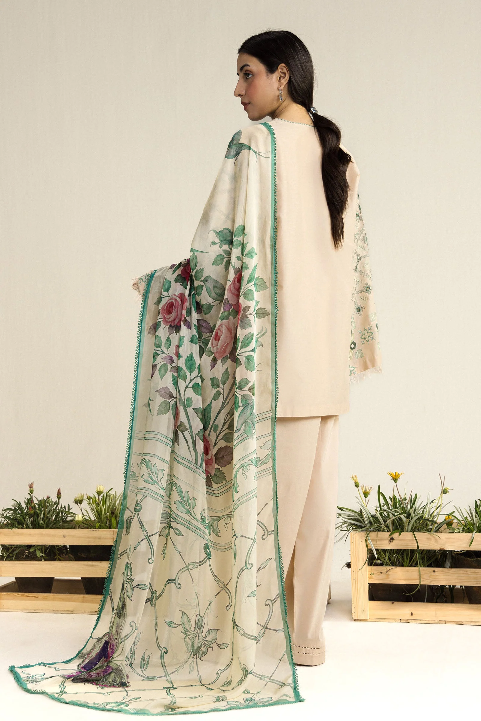 Zara Shahjahan Soren-9B - Coco by ZSJ Coco Lawn Eid Edit II 2026 - Image 2