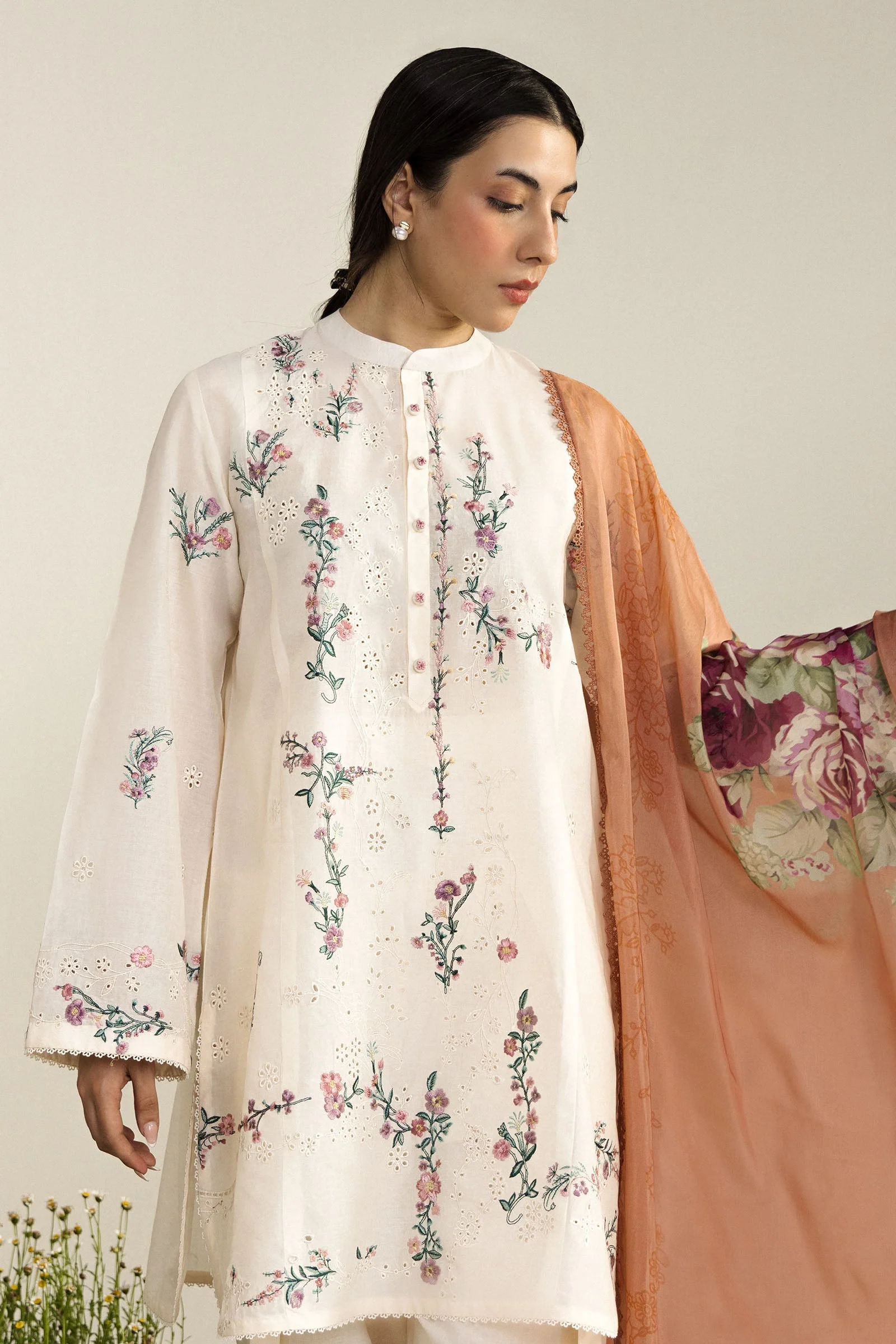 Zara Shahjahan Yura-3A - Coco by ZSJ Coco Lawn Eid Edit II 2026 - Image 2