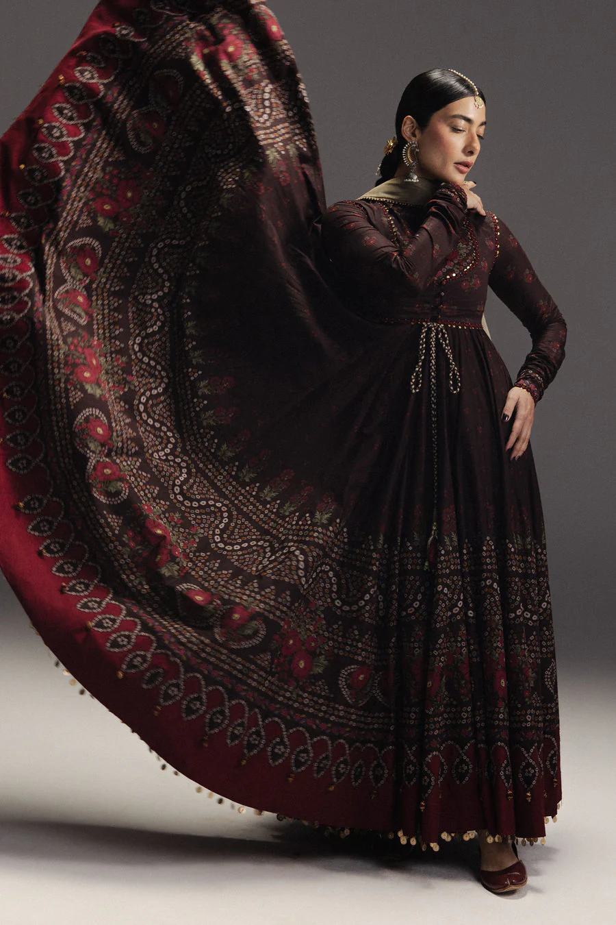 Zara Shahjahan Zarmeen-D7 Anarkali Collection 2026