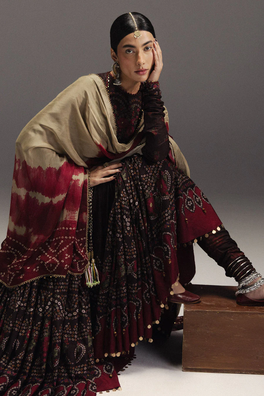Zara Shahjahan Zarmeen-D7 Anarkali Collection 2026 - Image 2