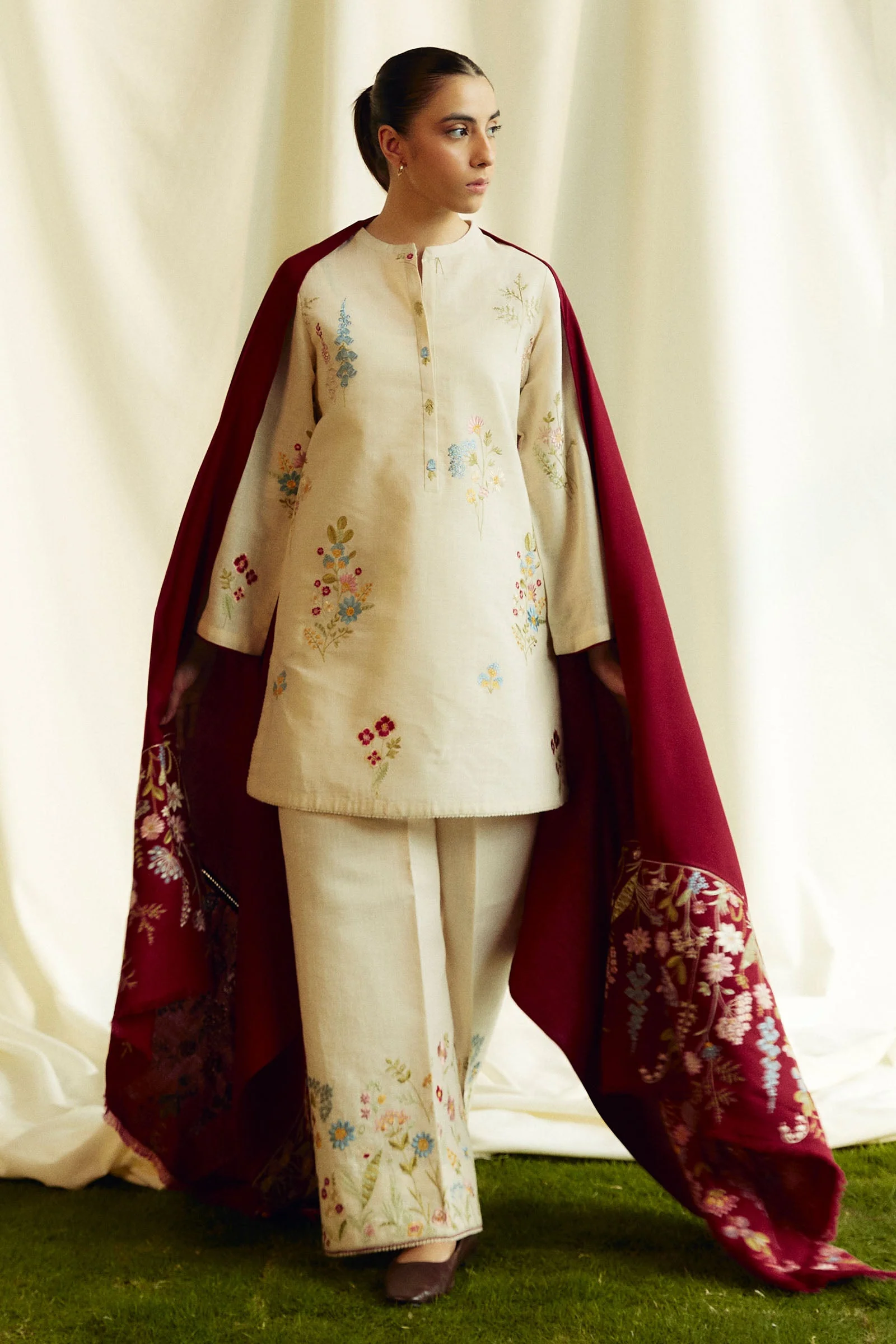 Zara Shahjahan ZW24-2B Coco Winter Collection 2024 - Image 2