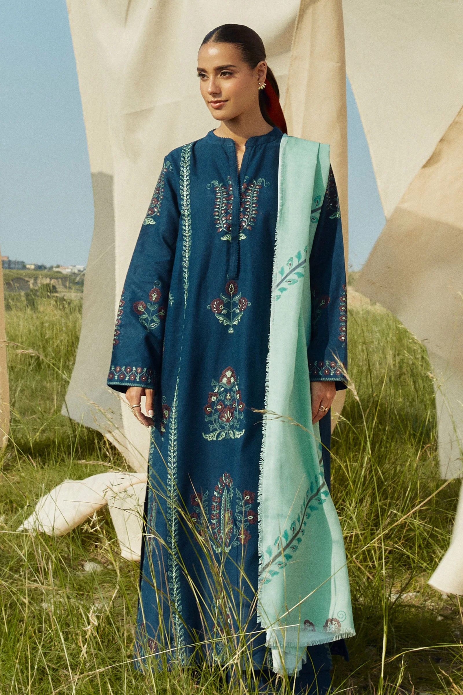 Zara Shahjahan ZW24-3A Coco Winter Collection 2024