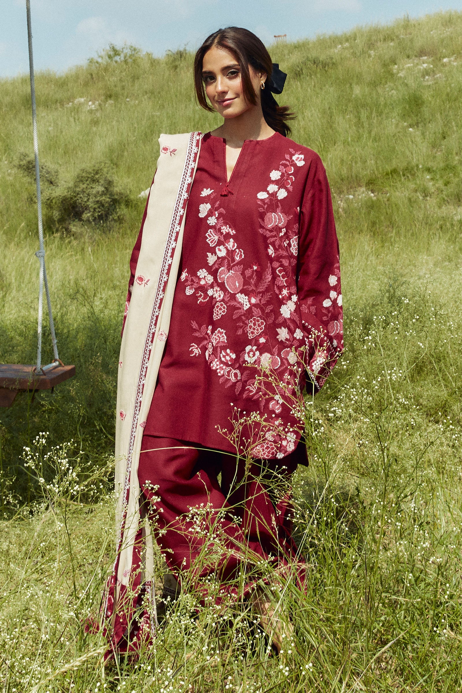 Zara Shahjahan ZW24-7A Coco Winter Collection 2024
