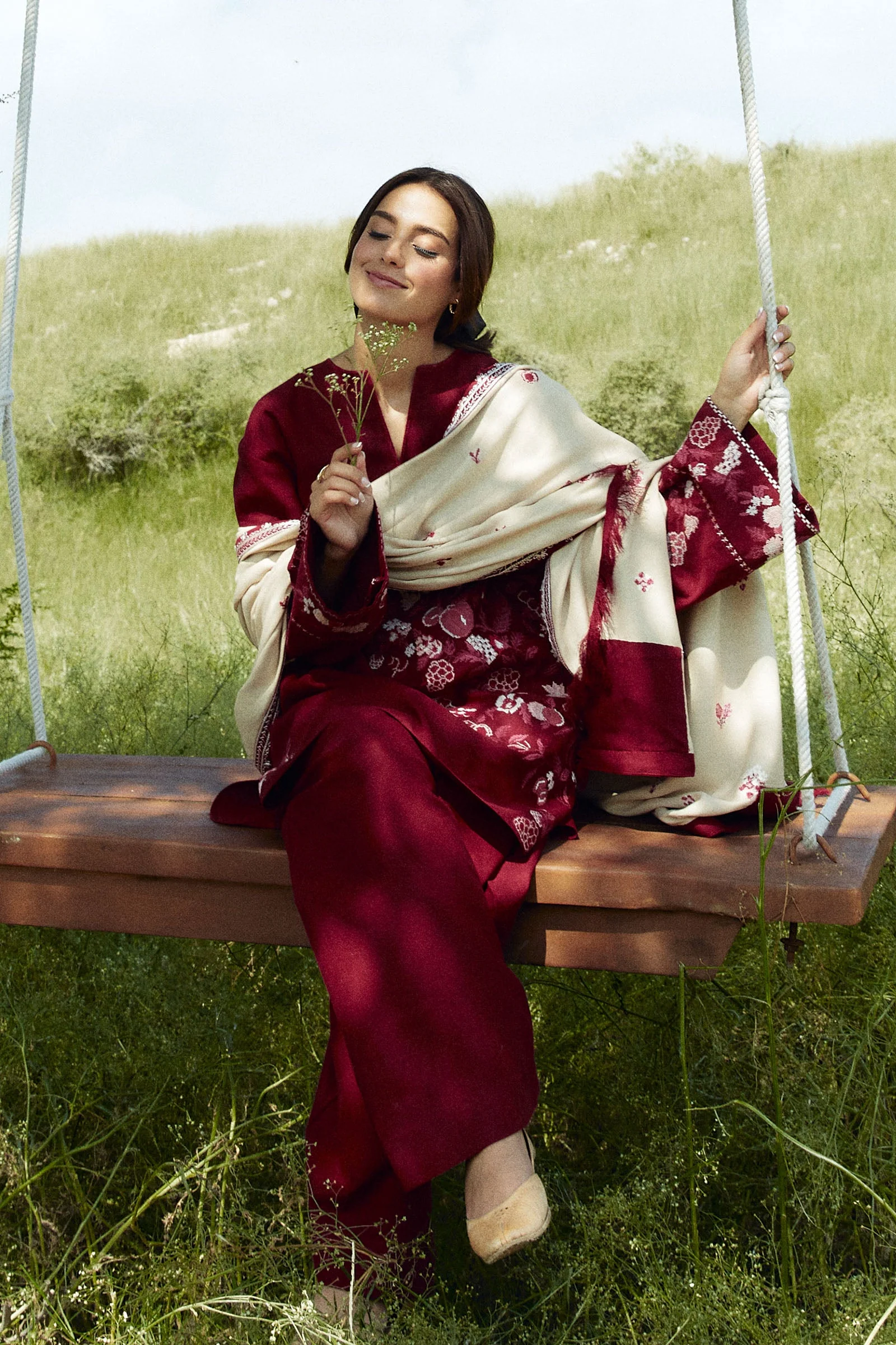 Zara Shahjahan ZW24-7A Coco Winter Collection 2024 - Image 2