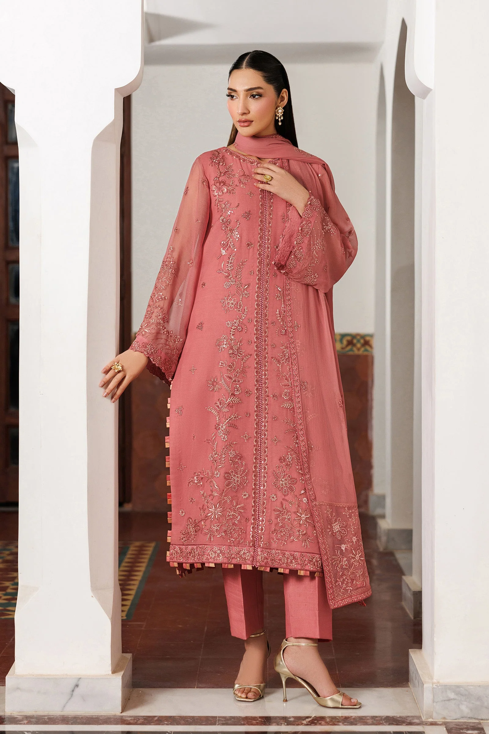 Zarif Angora Nourah Chiffon Collection 2026