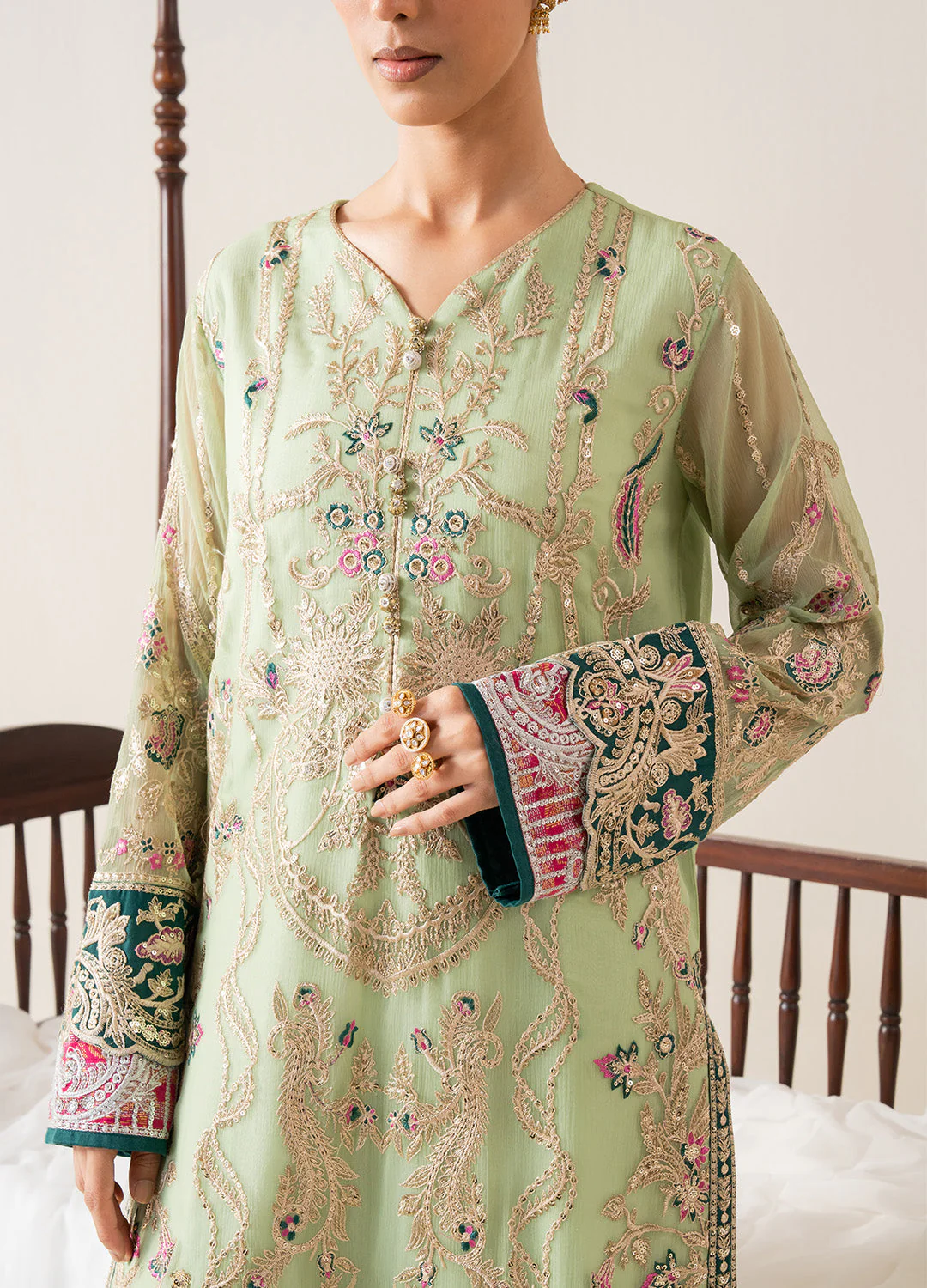 Zarif Cosette - FS50135 Zaib Formals 2025 - Image 2