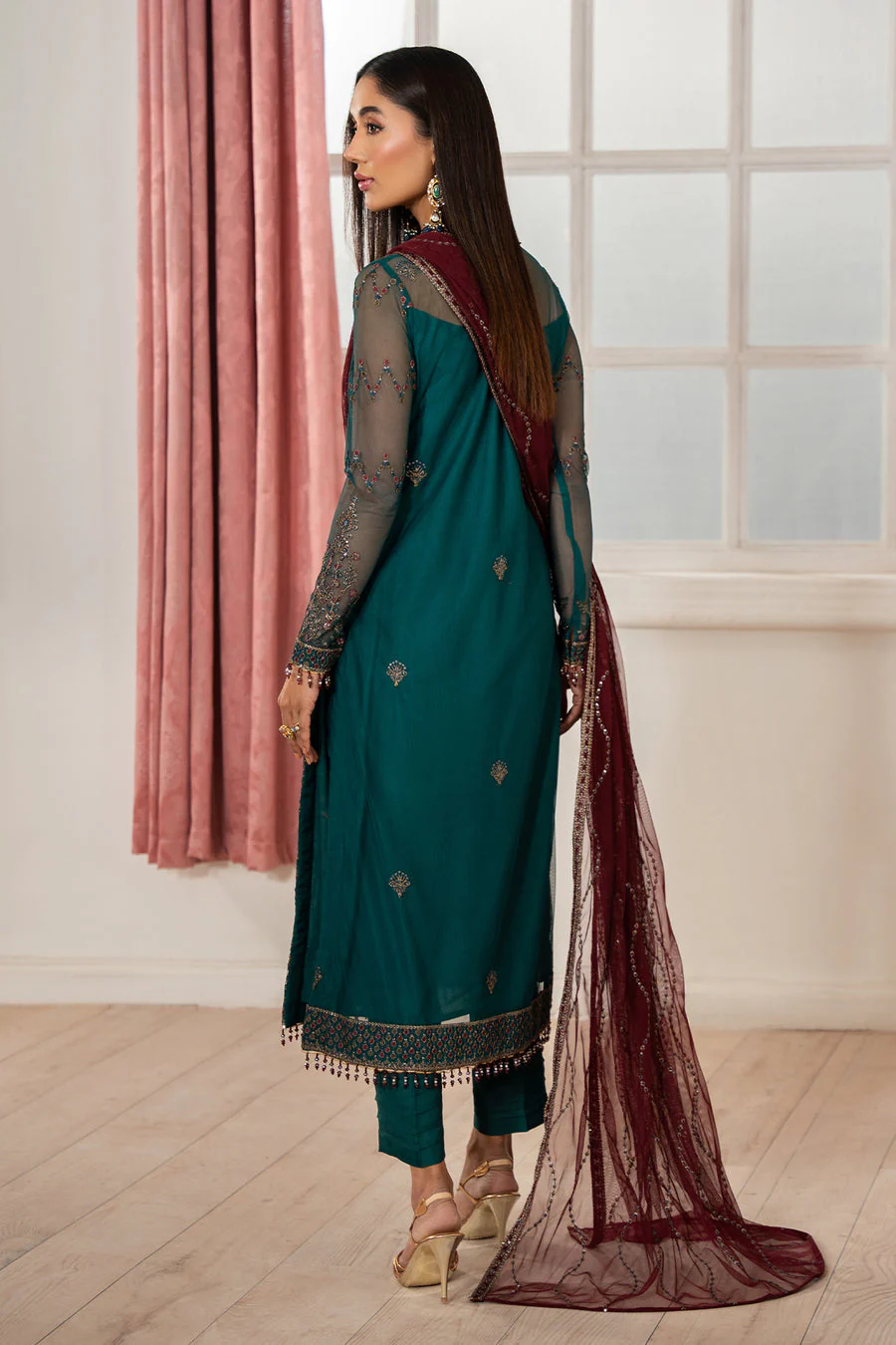 Zarif Z-06 Nuha Heer Chiffon Collection 2025 - Image 2