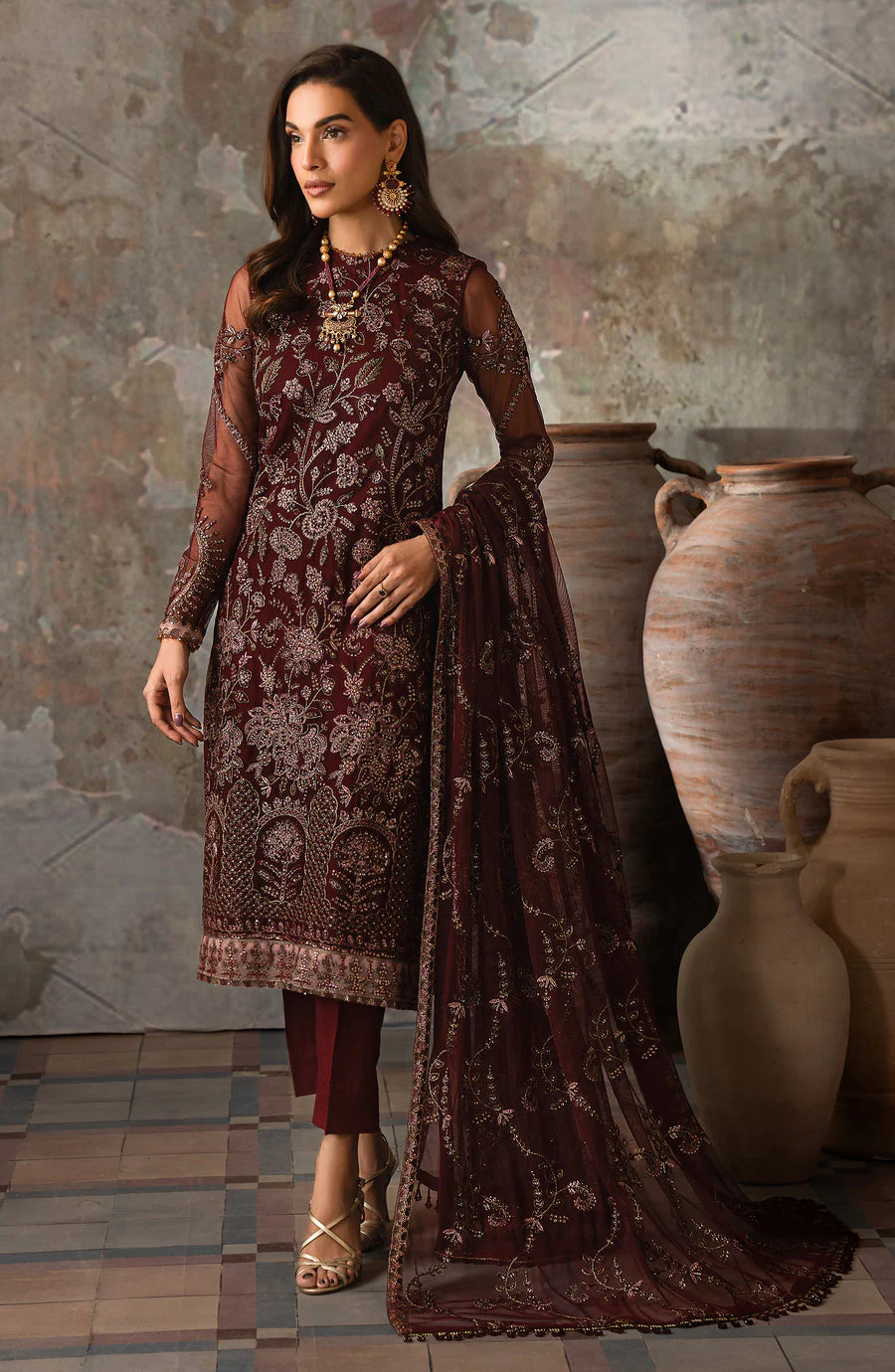 Zarif ZEF 03 Charm Emirah Chiffon Collection 2024 - Image 2