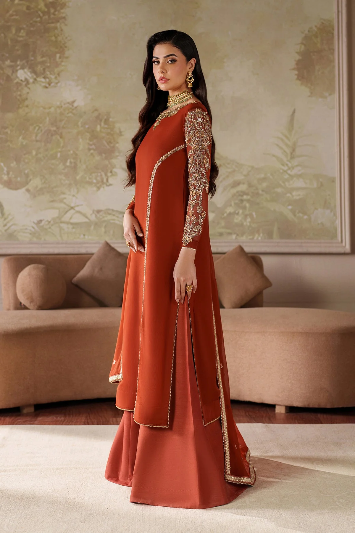 Zarif ZRF-SHE-03 Farheen Saheera Silk Festive 2025 - Image 2