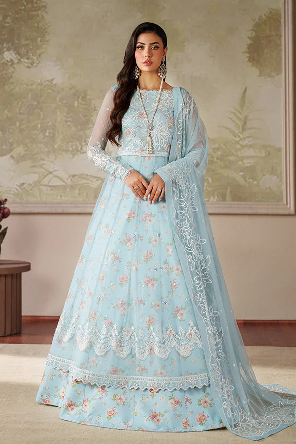 Zarif ZRF-ZPE-02 Aroosh Zaneera Printed Embroidered Formals 2025